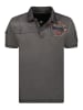 Geographical Norway Poloshirt "Kinflat" in Schwarz