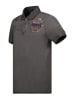 Geographical Norway Poloshirt "Kinflat" in Schwarz