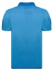 Geographical Norway Koszulka polo w kolorze niebieskim