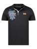 Geographical Norway Poloshirt "Kancre" in Schwarz
