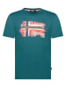 Geographical Norway Shirt in Petrol