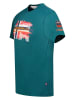 Geographical Norway Shirt in Petrol