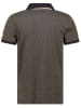 Geographical Norway Poloshirt "Kingdom" in Schwarz