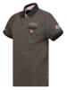 Geographical Norway Koszulka polo "Kingdom" w kolorze czarnym
