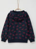 s.Oliver Bluza w kolorze granatowo-czerwonym