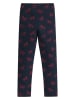 s.Oliver Legging donkerblauw/pruimkleurig