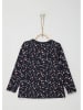 s.Oliver Longsleeve in Dunkelblau/ Bunt