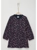 s.Oliver Kleid in Dunkelblau/ Bunt