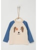 s.Oliver Longsleeve in Creme/ Blau