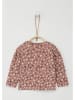 s.Oliver Longsleeve in Beige/ Rosa