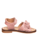 POM POM Leder-Sandalen in Rosa