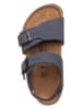 Birkenstock Leren sandalen "NY" blauw