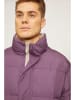 MAZINE Dwustronna kurtka "Osseo" w kolorze fioletowo-beżowym