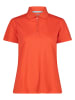 CMP Koszulka funkcyjna polo w kolorze pomarańczowym