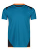 CMP Koszulka funkcyjna w kolorze niebiesko-czarnym