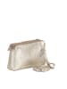 Anna Morellini Leder-Clutch in Gold - (B)24 x (H)16 x (T)3 cm