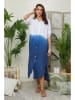Lin Passion Leinen-Kleid in Blau