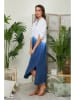 Lin Passion Leinen-Kleid in Blau