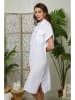 Lin Passion Leinen-Kleid in Weiß