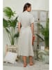 Lin Passion Leinen-Kleid in Beige