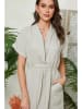 Lin Passion Leinen-Kleid in Beige