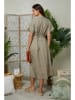 Lin Passion Leinen-Kleid in Beige