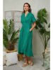 Lin Passion Leinen-Kleid in Grün