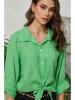 Lin Passion Lniana koszula w kolorze zielonym
