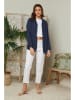 Lin Passion Leinen-Blazer in Dunkelblau