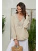 Lin Passion Bluse in Beige