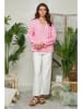 Lin Passion Bluse in Rosa