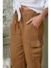 Lin Passion Leinen-Hose in Hellbraun