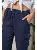 Lin Passion Leinen-Hose in Dunkelblau