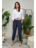 Lin Passion Leinen-Hose in Dunkelblau