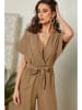 Lin Passion Linnen jumpsuit beige