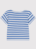 PETIT BATEAU Shirt in Weiß/ Hellblau