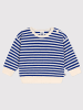 PETIT BATEAU Sweatshirt blauw/wit