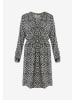 Mexx Kleid in Schwarz/ Weiß