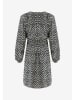 Mexx Kleid in Schwarz/ Weiß