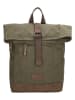 Beagles Rucksack in Khaki - (B)23 x (H)33 x (T)10 cm