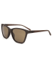 DKNY Damen-Sonnenbrille in Braun/ Khaki