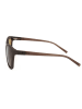 DKNY Damskie okulary przeciwsłoneczne w kolorze brązowo-oliwkowym