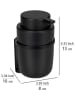 Wenko Seifenspender "Carpino" in Schwarz - 250 ml