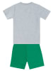 Denokids 2-częściowy zestaw "Croco Boy" w kolorze szaro-zielonym