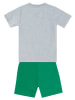 Denokids 2tlg. Outfit "Croco Boy" in Grün/ Grau