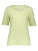 Oui Shirt groen/wit