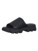 s.Oliver Leren slippers zwart