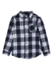 Levi's Kids Flanell-Hemd in Dunkelblau/ Weiß