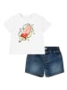 Levi's Kids 2-delige outfit blauw/wit