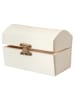 SUNNYSUE Drewniane pudełko "Piracki skarb" - 12 x 6,5 x 7 cm - 3+